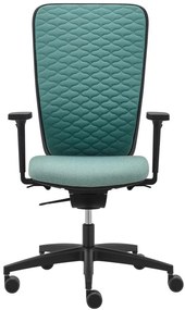 RIM -  RIM Ergonomická kancelárska stolička SPACE SP 1501 čalúnenie TONAL JET BIOACTIVE NAIROBI