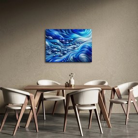 Obraz – Ryby vo vlnách (70x50 cm)