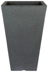 LIVARNO home Hranatý kvetináč, 55 cm (bridlica) (100343824)