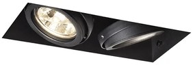 RENDL R12051 ELECTRA podhľadové svietidlo, bezrámčekové čierna