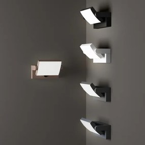 Ideal Lux - LED vonkajšie nástenné svietidlo so senzorom SWIPE LED/21W/230V CRI90 IP54 sivé