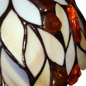 Lampa Tiffany jantarová 33*20Ø AMBER