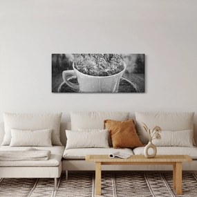 Obraz - Šálka prírody (120x50 cm)