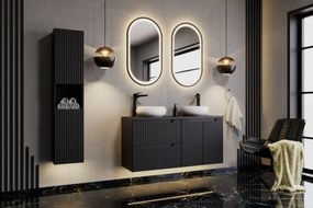 Umyvadlová skříňka Nova Black D2 82-80-2D černá
