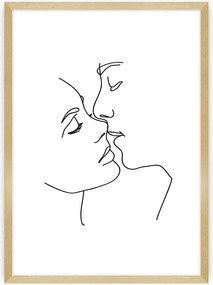 Plagát Kiss Line