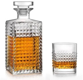Luigi Bormioli ELIXIR whisky set (1 + 4)