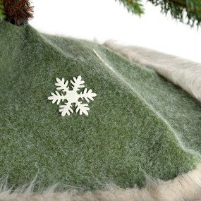 Podložka pod Vianočný stromček 417A zelená