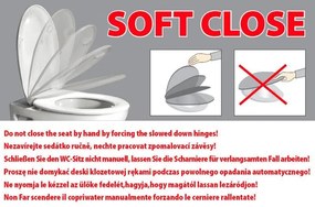 Isvea Isvea, PURITY WC sedátko, SLIM, Soft Close, biela, 40S80200I