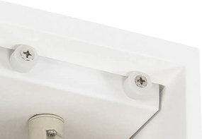 Inteligentná nástenná lampa biela vrátane Wifi G9 - Kay Novo