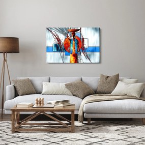 Obraz maľby starovekej osoby (90x60 cm)