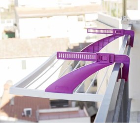 BAMA Sušiak bielizne BALCONE, fialový