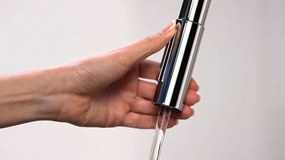 Hansgrohe Focus M41, páková drezová batéria 240, s vyťahovacou spŕškou, chrómová, HAN-31815000
