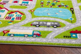 Koberec Agnella Funky Top Super Mesto S limetka