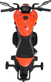 Elektrická motorka Ducati Diavel x Bentley oranžová