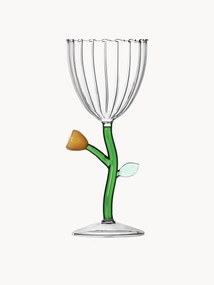 Ručne vyrobený pohár na biele víno Botanica