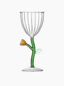 Ručne vyrobený pohár na biele víno Botanica