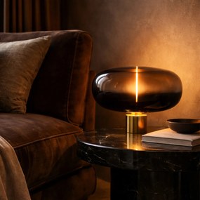 E27 LED žiarovka P215 dymová 3,4W 60lm 1800K