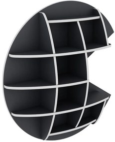 Polička Matrix Shelf III grafit/biela