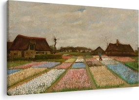 Obraz - Vincent van Gogh, Flower Beds in Holland, reprodukcia (90x60 cm)