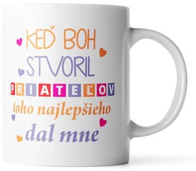 Sablio Hrnek Když Bůh stvořil přítele - 890 ml - XXL