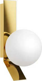 Toolight Toolight, nástenné svietidlo 1xE27, APP1758-1W, zlatá-biela, OSW-04345