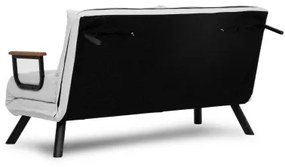 Dvojmiestná rozkladacia pohovka QIRA biela