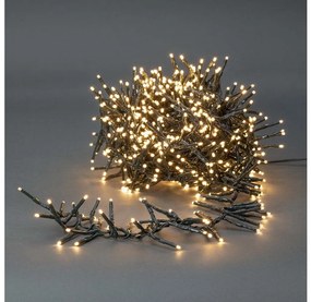 Nedis CLCS576 - LED Vonkajšia vianočná reťaz 576xLED/7 funkcií 7,2m IP44 teplá biela