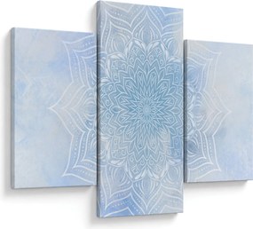 Obraz - Zimná mandala (90x60 cm)