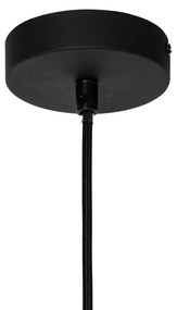 Moderné závesné svietidlo čierne - Cloth