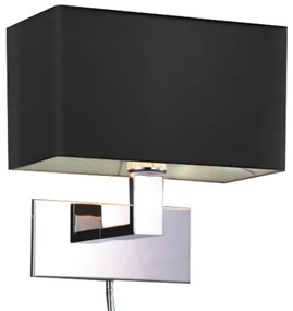 LED nástenné svietidlo Martens Led čierne