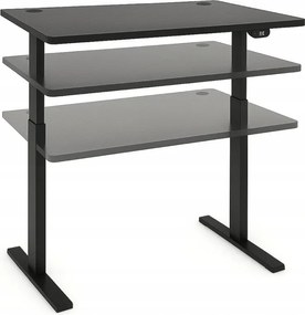 Elektrický výškovo nastaviteľný stôl 72 - 117 cm Šírka: 60 cm | Dĺžka: 140 cm