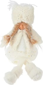 Zimná sediaca krásavica – bielozlatá 50 cm