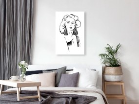 Artgeist Obraz - Romantic Blonde (1 Part) Vertical Veľkosť: 20x30, Verzia: Na talianskom plátne