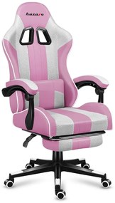 Huzaro Herná stolička Force 4.7 s výsuvnou opierkou nôh - Růžová