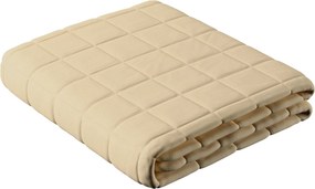 Prehoz prešívaný do štvorcov farba produktu béžová