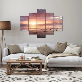 Obraz - Morská panoráma (150x105 cm)