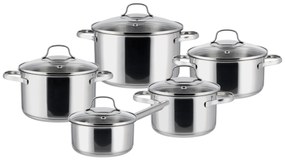 Silvercrest®  Súprava hrncov Premium (so sklenenými pokrievkami)  (100395241)