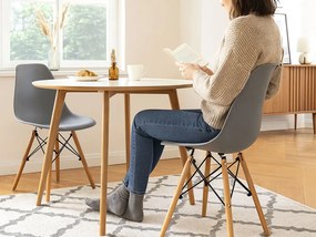 CH Jedálenská stolička Theo - sivá