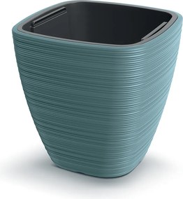 Plastový květináč Venas Square 38,8x38 cm - výber z 7 prevedení