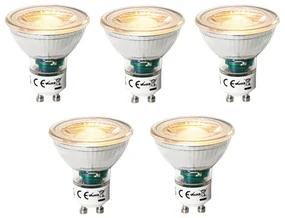 Sada 5 GU10 3-krokovo stmievateľných LED žiaroviek 6W 460 lm 2000 - 6000K