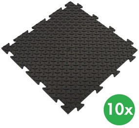 ArtPlast PVC puzzle podlahová dlaždica - textúrovaný povrch, 510 x 510 mm, 10 ks