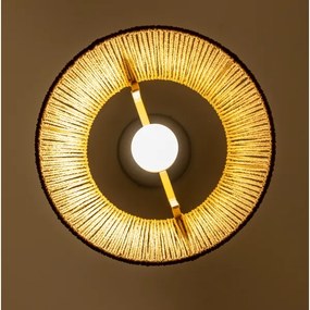 Brilagi - LED luster na lankách CERIA BOHO 1xE27/40W/230V pr. 28 cm hnedá