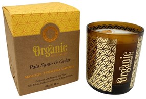 Song of India ARÔME Vonná sviečka Organic Goodness 200 g Palo santo a cédrové drevo