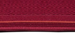 Koberce Breno Behúň JURA 10, šíře role 67 cm, červená