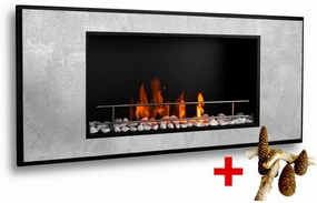 BIOFLAME biokrb Fantasy XL Imitácia Betónu 55x120 cm