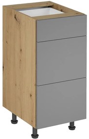 Kuchynská skrinka Langen D40S3 push beige