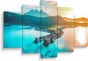 Obraz - Bora Bora (150x105 cm)