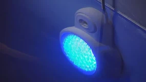 Bazénové LED RGB svetlo na trysku 10W