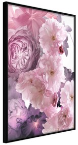 Artgeist Plagát - Fan of Flowers [Poster] Veľkosť: 30x45, Verzia: Zlatý rám