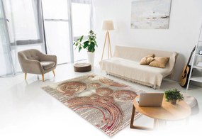 Oriental Weavers, AKCIA: 80x165 cm Kusový koberec Zoya 154 X – na von aj na doma, viacfarebná, chodba / predsieň